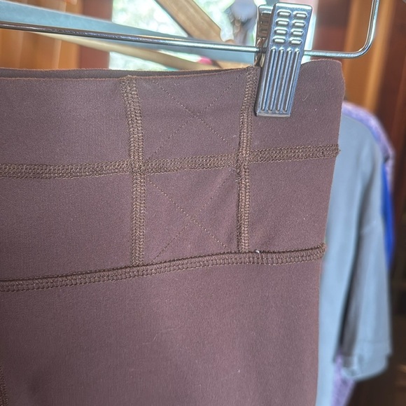 PrAna Brown Flare Leg Yoga Pant Legging Size Small - Picture 2 of 6
